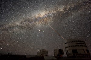 Radio noise from the heart of the Milky Way