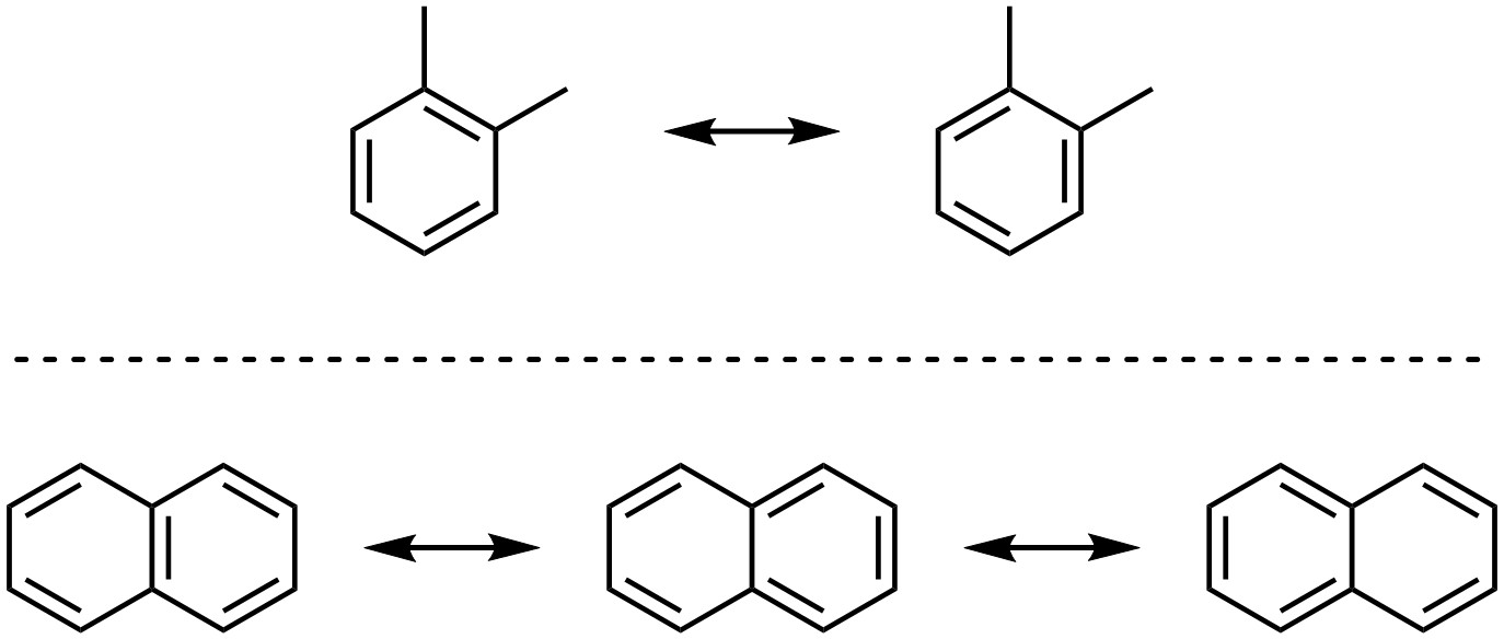 naphthalene resonance structures