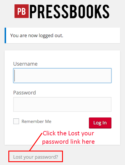 Figure 14.1 Recover your password Step 1