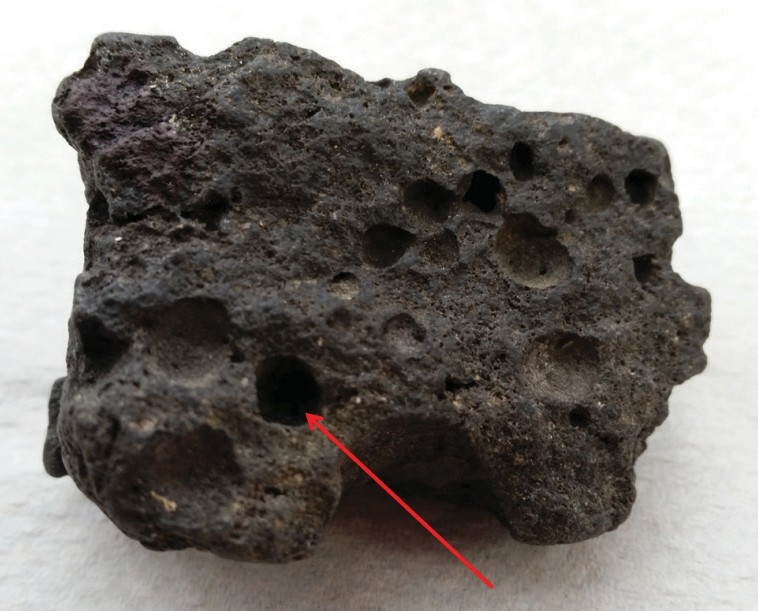 vesicular rock