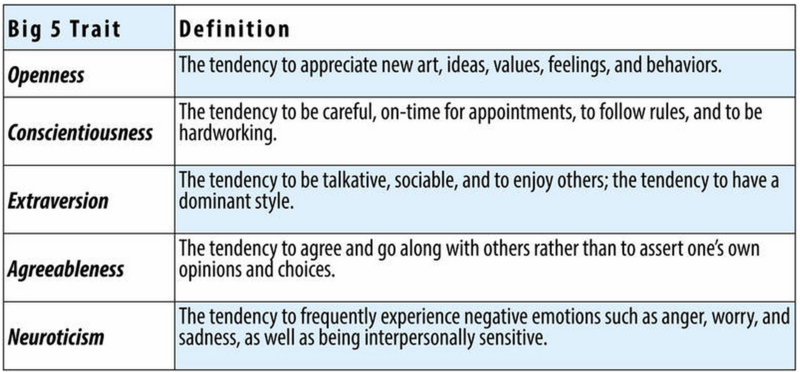 Physical Aspects And Personality Traits