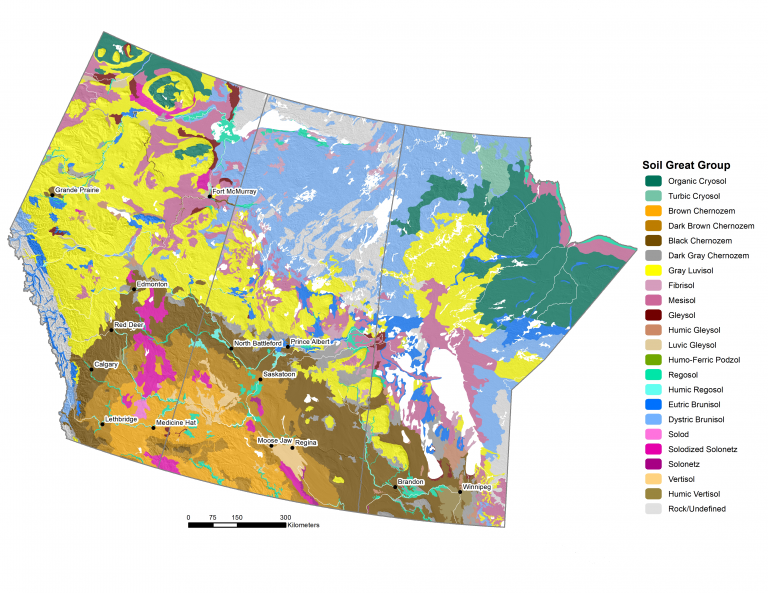 Soils of the Prairie Provinces – Digging into Canadian Soils