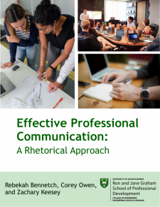 Effective Professional Communication: A Rhetorical Approach book cover